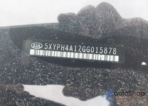 2016 Kia Sorento 2.0T Ex from USA, damaged, VIN 5XYPH4A17GG015878